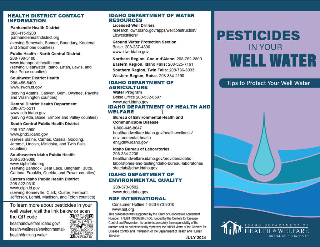 Pesticides In Your Well Water *PDF Download*