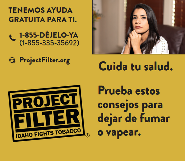 Project Filter Helping People Quit Palm Card - Spanish