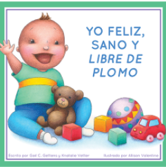 Happy, Healthy, Lead-Free Me! Children's Board Book in Spanish