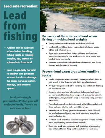 Lead and Fishing Factsheet *PDF Download*