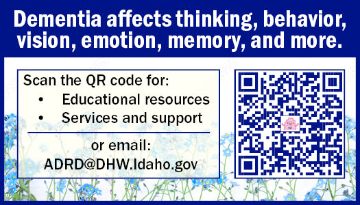 Dementia Courtesy Card for Caregivers - Ships in packs of 5. Limit 4 packs per order.