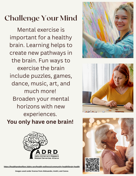 You Only Have One Brain PSA & Social Media Toolkit - English & Spanish (DOWNLOAD ONLY)