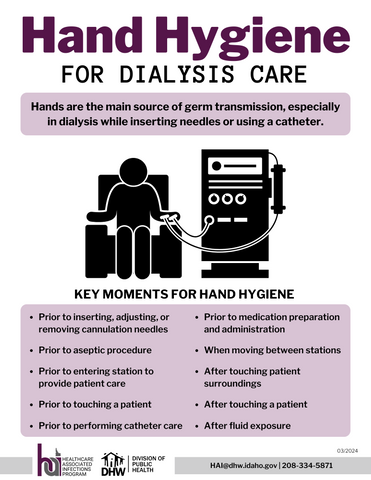 Hand Hygiene for Dialysis Care