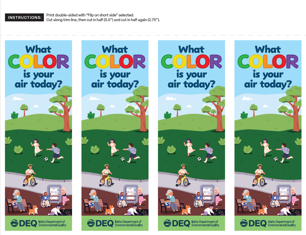 DEQ AQI Bookmark *PDF Download*