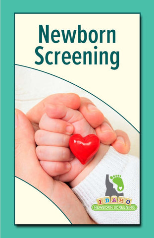 Newborn Screening/CCHD Booklet for Download Only