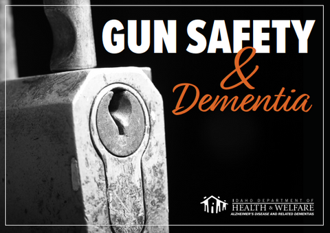 Gun Safety & Dementia (English & Spanish) - Packages of 25, Max 4 Per Order