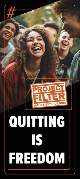 Project Filter Free Yourself From Nicotine - Teen Rack Card- Ships in ...