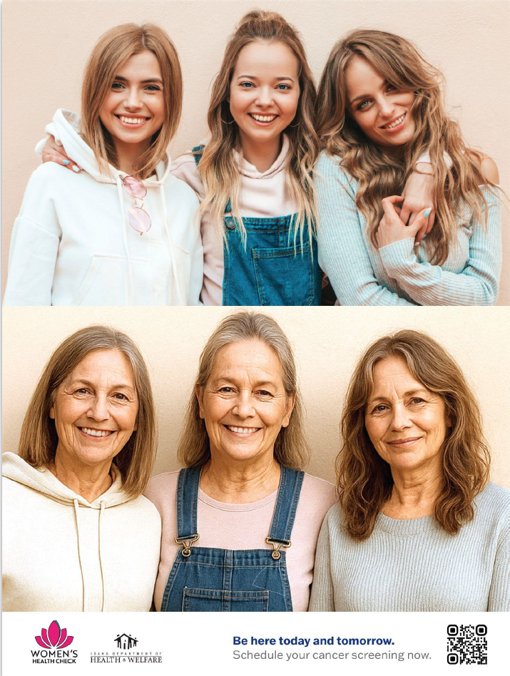 Women's Health Check: Today & Tomorrow - Sisters Poster (24" x 36")