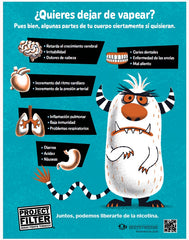Project Filter Spanish Poster- Do you want to give up vaping?