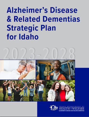 2023-2028 ADRD Strategic Plan for Idaho (Max order of 10)