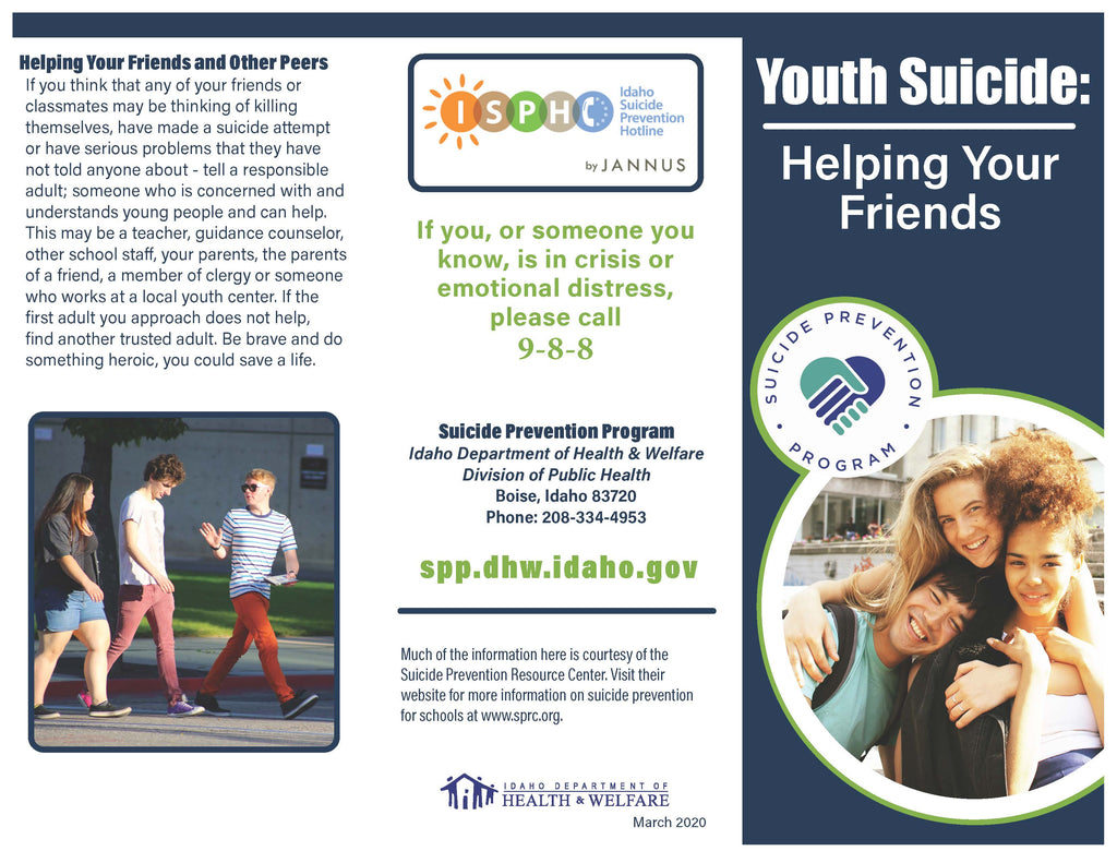 Youth Suicide: Helping Your Friends