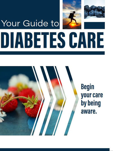 Diabetes Care Card Bifold (English only) - Ships in Packages of 25, Max 4 Per Order