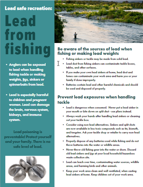 Lead and Fishing Factsheet PDF Download
