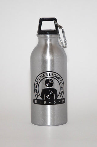 Silver HDSP Water Bottle (Max order of 25)