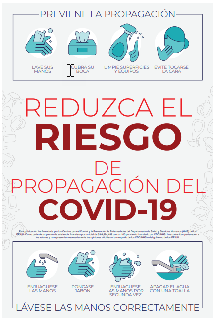 Reduce Your Risk Poster - Spanish - PDF